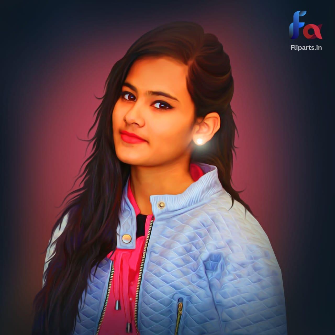 Digital Smudge painting